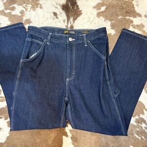Lee Woman’s Dark Indigo Relaxed Jeans size 30